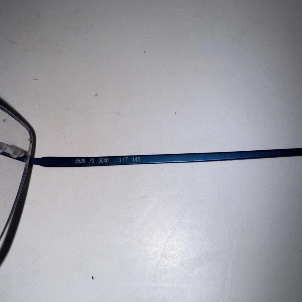 Silhouette‎ eyeglasses Titan Minimal Art 53/17/145 Hydra Azur 5599 5040 Frames